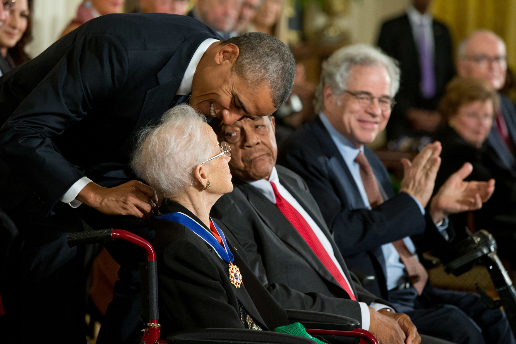 Barack Obama, Katherine Johnson